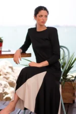 Vestido bicolor - Imagen 2