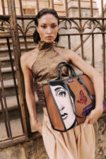 Bolso Tote bag italiano BUTERFLY - Imagen 3