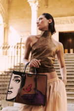 Bolso Tote bag italiano BUTERFLY - Imagen 2