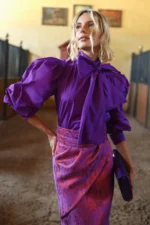 Blusa Lamo Morado