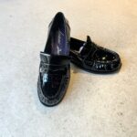 Mocasín bajo negro