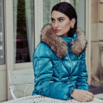 Parka Donjaz turquesa