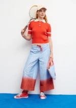 Polo trina rojo