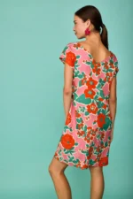 Vestido Luarca Rosa - Imagen 3
