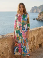Vestido Palmeras